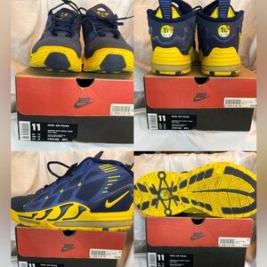 Nike, Total Air Pillar. Midnight Navy/Varsity Maize. Size 11. Vintage.